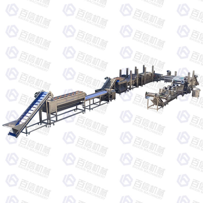 Full Automatic Frozen French Fries Production Line